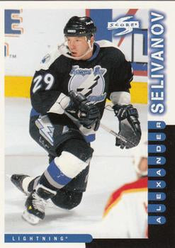 #245 Alexander Selivanov - Tampa Bay Lightning - 1997-98 Score Hockey