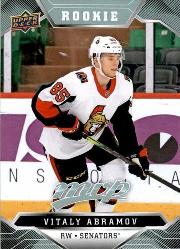 #245 Vitaly Abramov - Ottawa Senators - 2019-20 Upper Deck MVP Hockey