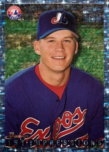 #245 Geoff Blum - Montreal Expos - 1995 Bowman Baseball