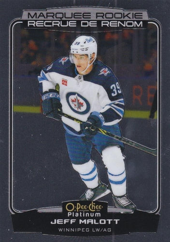 #245 Jeff Malott - Winnipeg Jets - 2022-23 O-Pee-Chee Platinum Hockey