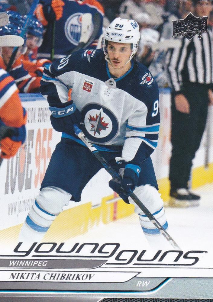 #245 Nikita Chibrikov - Winnipeg Jets - 2024-25 Upper Deck Hockey