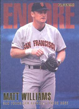 #U245 Matt Williams - San Francisco Giants - 1996 Fleer Update Baseball