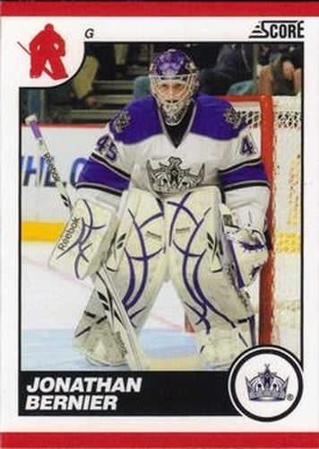 #245 Jonathan Bernier - Los Angeles Kings - 2010-11 Score Hockey