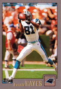 #245 Donald Hayes - Carolina Panthers - 2001 Topps Football