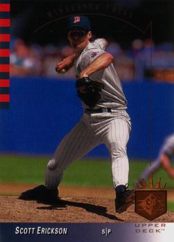 #245 Scott Erickson - Minnesota Twins - 1993 SP Baseball