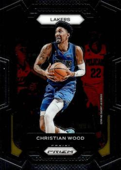 #245 Christian Wood - Los Angeles Lakers - 2023-24 Panini Prizm Basketball