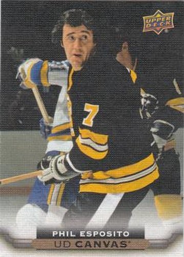 #C245 Phil Esposito - Boston Bruins - 2015-16 Upper Deck - UD Canvas Hockey
