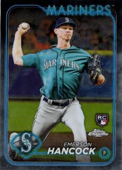 #245 Emerson Hancock - Seattle Mariners - 2024 Topps Chrome Baseball
