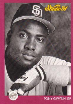 #245 Tony Gwynn - San Diego Padres - 1991 Studio Baseball