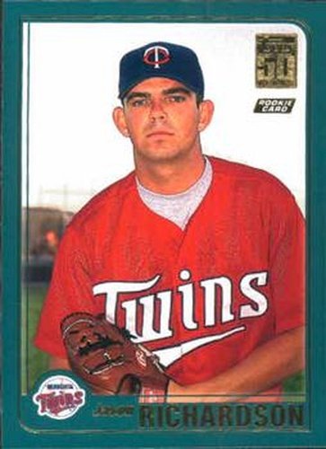 #T245 Jason Richardson - Minnesota Twins - 2001 Topps Traded & Rookies Baseball