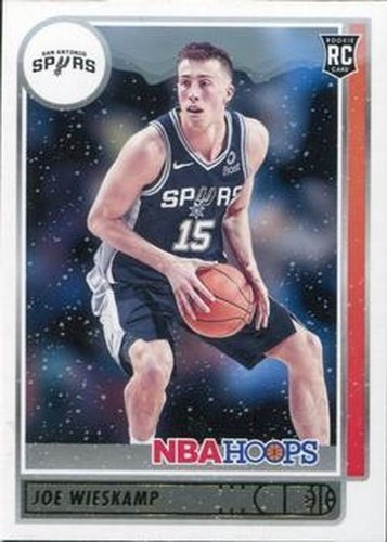 #245 Joe Wieskamp - San Antonio Spurs - 2021-22 Hoops Winter Basketball