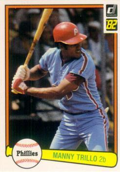 #245 Manny Trillo - Philadelphia Phillies - 1982 Donruss Baseball