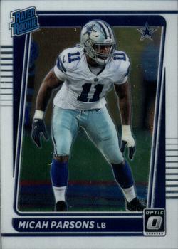 #245 Micah Parsons - Dallas Cowboys - 2021 Donruss Optic Football