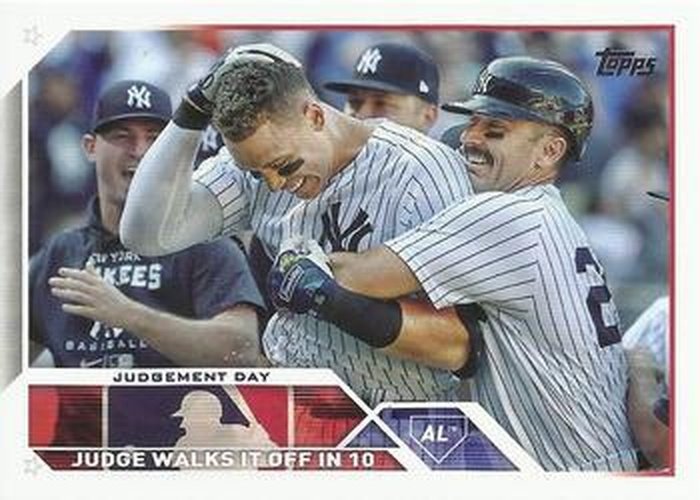 #245 Judgement Day - New York Yankees - 2023 Topps Baseball
