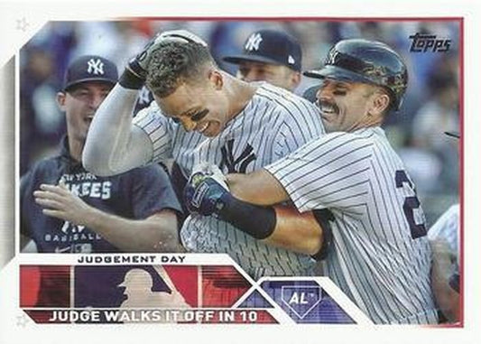 #245 Judgement Day - New York Yankees - 2023 Topps Baseball