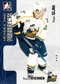 #245 Peter Sejna - Peoria Rivermen - 2005-06 In The Game Heroes and Prospects Hockey