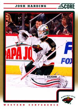 #245 Josh Harding - Minnesota Wild - 2012-13 Score - Gold Rush Hockey