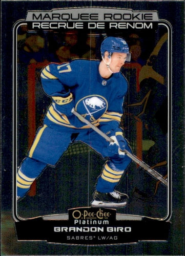 #246 Brandon Biro - Buffalo Sabres - 2022-23 O-Pee-Chee Platinum Hockey