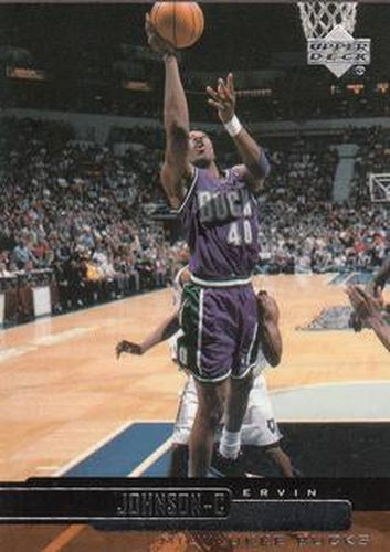 #246 Ervin Johnson - Milwaukee Bucks - 1999-00 Upper Deck Basketball