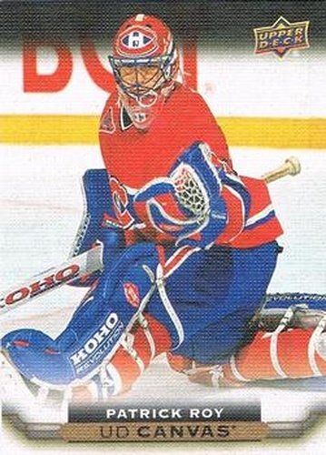 #C246 Patrick Roy - Montreal Canadiens - 2015-16 Upper Deck - UD Canvas Hockey