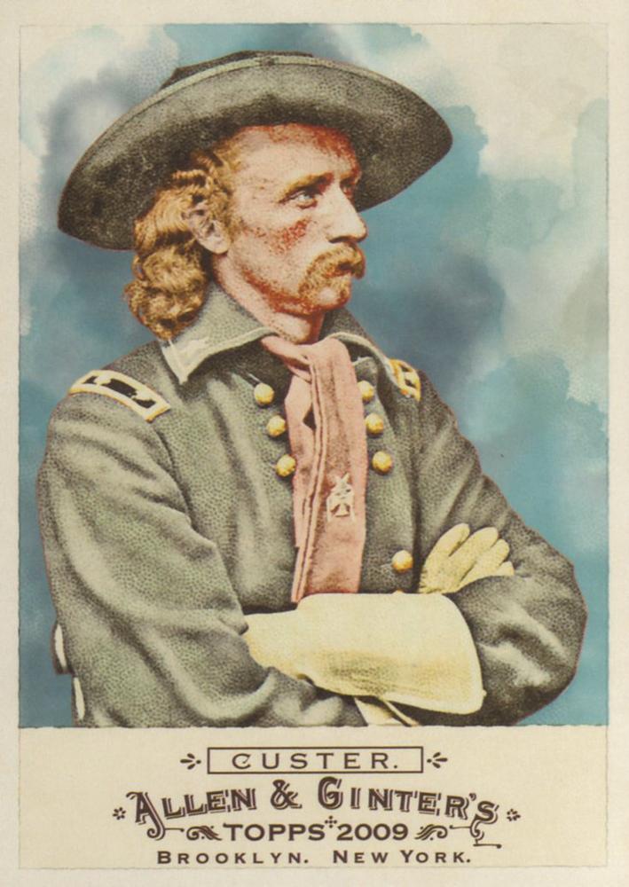 #246 General Custer - 2009 Topps Allen & Ginter Baseball