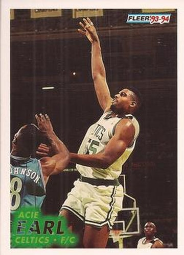 #246 Acie Earl - Boston Celtics - 1993-94 Fleer Basketball