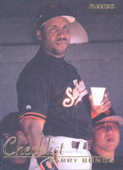 #U246 Barry Bonds - San Francisco Giants - 1996 Fleer Update Baseball