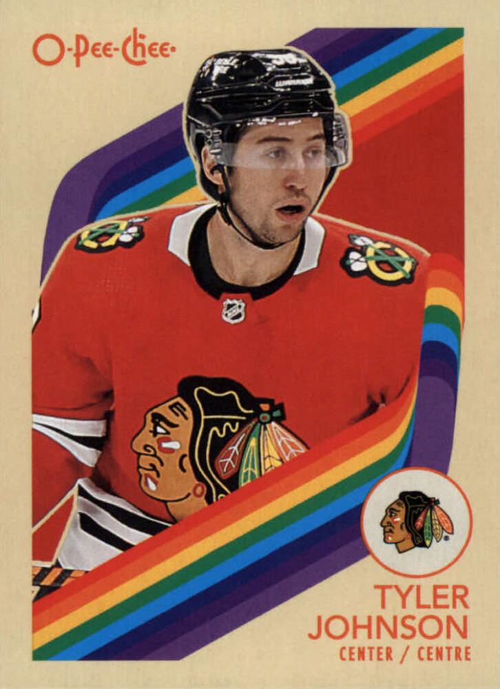 #246 Tyler Johnson - Chicago Blackhawks - 2023-24 O-Pee-Chee - Retro Hockey