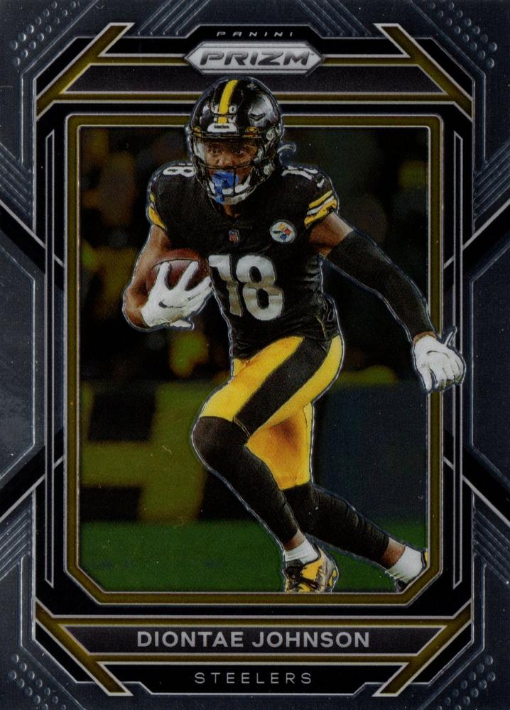 #246 Diontae Johnson - Pittsburgh Steelers - 2022 Panini Prizm Football
