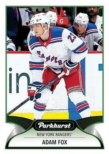 #246 Adam Fox - New York Rangers - 2021-22 Parkhurst Hockey