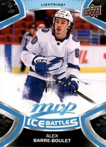 #246 Alex Barre-Boulet - Tampa Bay Lightning - 2021-22 Upper Deck MVP - Ice Battles Hockey