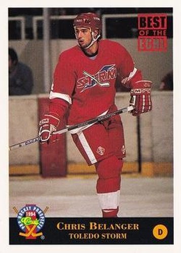 #246 Chris Belanger - Toledo Storm - 1994 Classic Pro Hockey Prospects Hockey