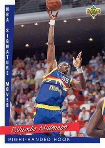 #246 Dikembe Mutombo - Denver Nuggets - 1993-94 Upper Deck Basketball