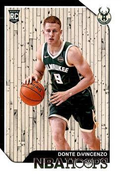 #246 Donte DiVincenzo - Milwaukee Bucks - 2018-19 Hoops Basketball