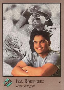 #246 Ivan Rodriguez - Texas Rangers - 1992 Studio Baseball