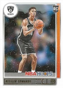 #246 Kessler Edwards - Brooklyn Nets - 2021-22 Hoops Winter Basketball