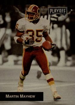#246 Martin Mayhew - Tampa Bay Buccaneers - 1993 Playoff Football