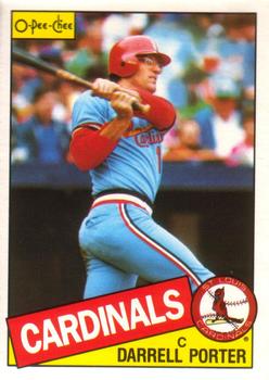 #246 Darrell Porter - St. Louis Cardinals - 1985 O-Pee-Chee Baseball
