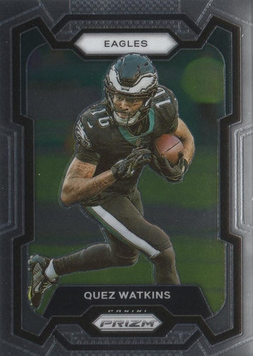 #246 Quez Watkins - Philadelphia Eagles - 2023 Panini Prizm Football