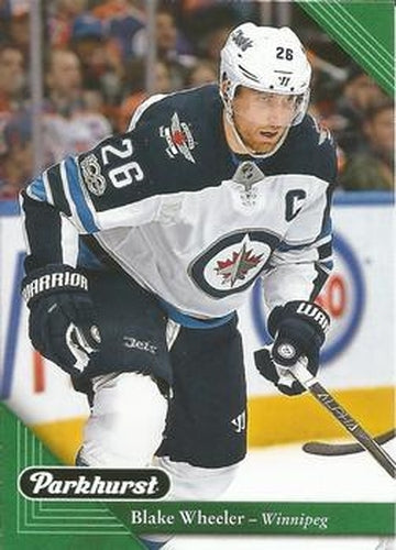 #246 Blake Wheeler - Winnipeg Jets - 2017-18 Parkhurst Hockey
