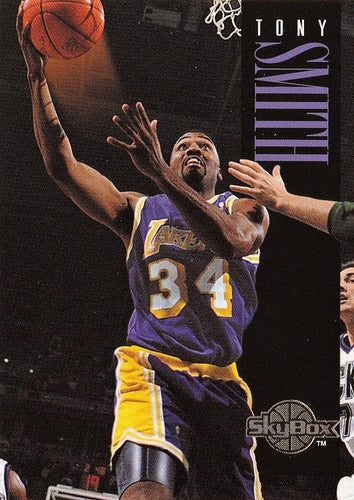 #246 Tony Smith - Los Angeles Lakers - 1994-95 SkyBox Premium Basketball