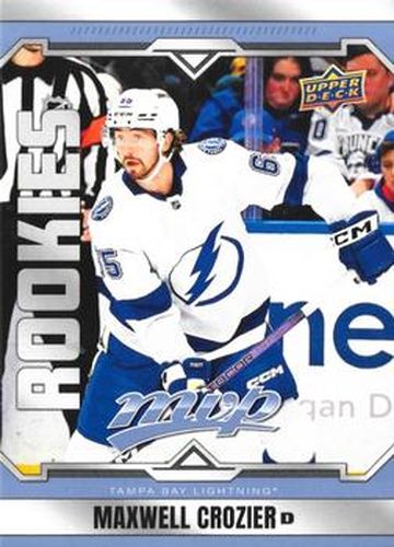 #246 Maxwell Crozier - Tampa Bay Lightning - 2024-25 Upper Deck MVP Hockey