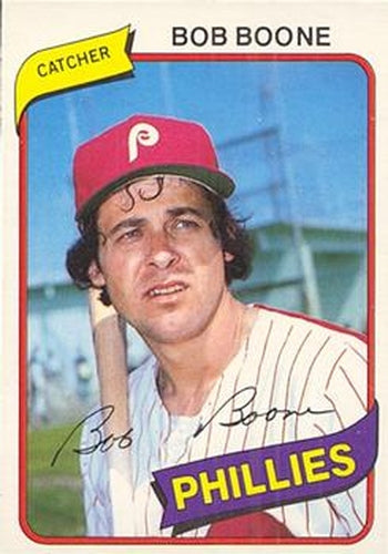 #246 Bob Boone - Philadelphia Phillies - 1980 O-Pee-Chee Baseball