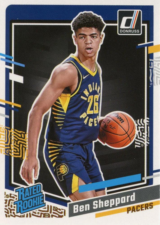 #246 Ben Sheppard - Indiana Pacers - 2023-24 Donruss Basketball