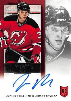 #246a Jon Merrill - New Jersey Devils - 2013-14 Panini Contenders Hockey