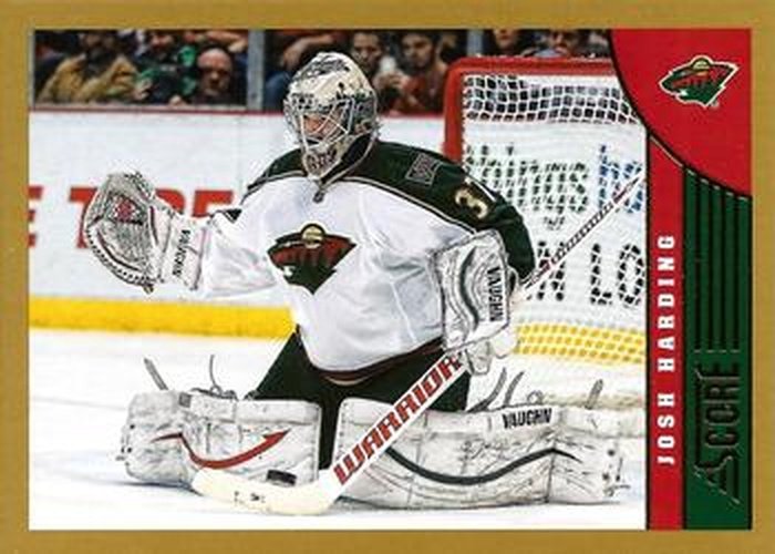 #247 Josh Harding - Minnesota Wild - 2013-14 Score - Gold Hockey