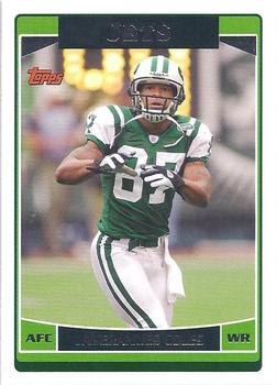 #247 Laveranues Coles - New York Jets - 2006 Topps Football