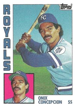 #247 Onix Concepcion - Kansas City Royals - 1984 Topps Baseball