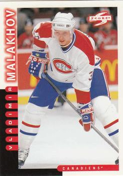 #247 Vladimir Malakhov - Montreal Canadiens - 1997-98 Score Hockey