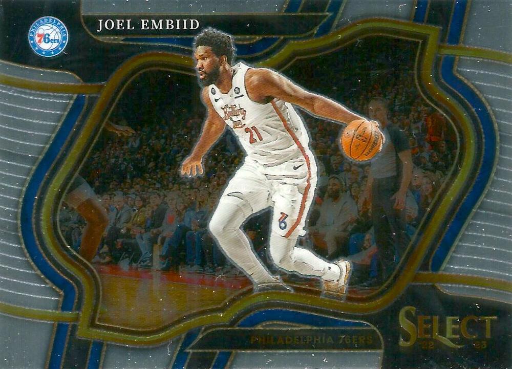 #247 Joel Embiid - Philadelphia 76ers - 2022-23 Panini Select Basketball